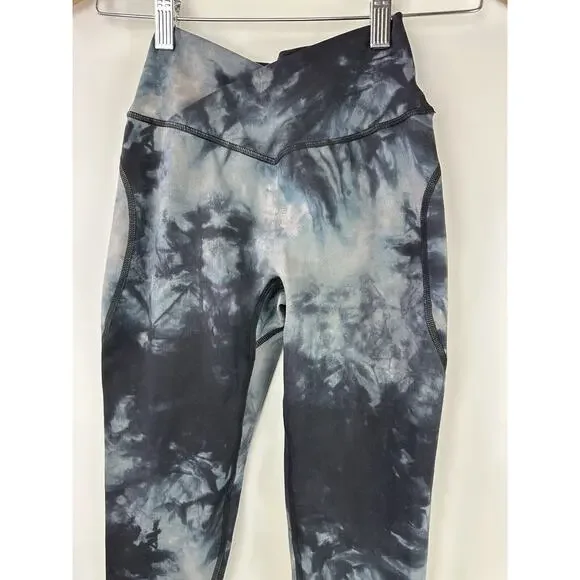 Alphalete All Purpose Legging Pants Blue Oil Strain Leggings No Size XXS or XS - Picture 4 of 9